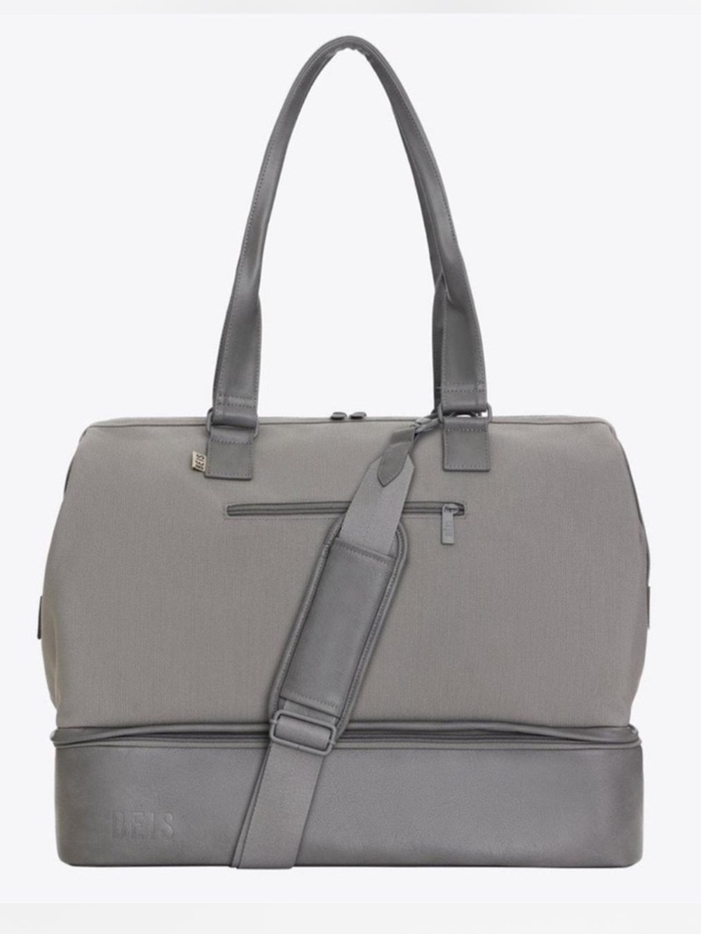 BEIS The Convertible Weekender Bag in Grey